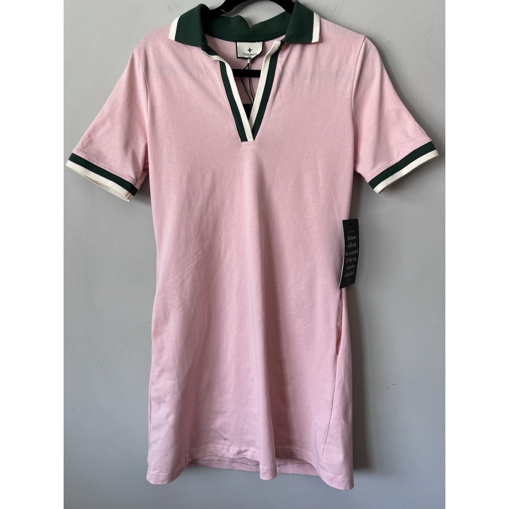 Tuckernuck Tnuck Pink Hutton Polo Dress Size XS Summer Cute Travel Rugby
